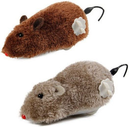 Produktbild von nobleza Tier-Beschäftigungsspielzeug Katzenspielzeug Maus zum Aufziehen