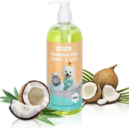 Produktbild von nobleza Tiershampoo Hundeshampoo Welpen Kätzchen Mild - 500 ml