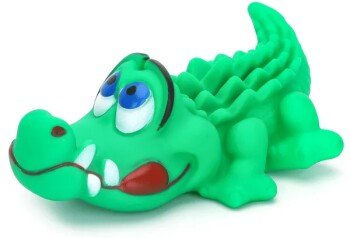 nobleza - Vinyl Krokodil Quietschspielzeug – Bild 1 von 3