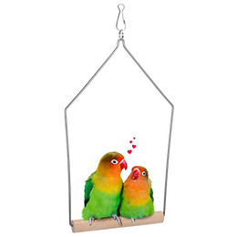 Produktbild von Nobleza Vogelschaukel aus Holz und Metall M