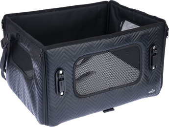 Produktbild von Nomad Tales Autositz für Hunde, ebony - L 47,5 x B 38 x H 27,5 cm