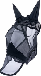 Produktbild von Nomad Tales Fliegenmaske mit Ohren- und Nüsternschutz Classic schwarz Cob