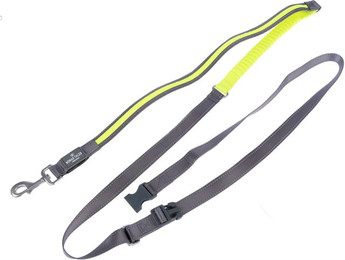 Produktbild von Nomad Tales Spirit USB LED Joggingleine neongelb grau