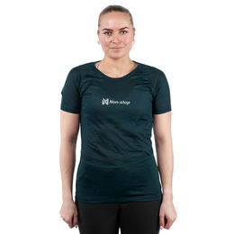 Produktbild von Non-stop dogwear Damen T-Shirt CaniX Tech Tee teal, Größe: S