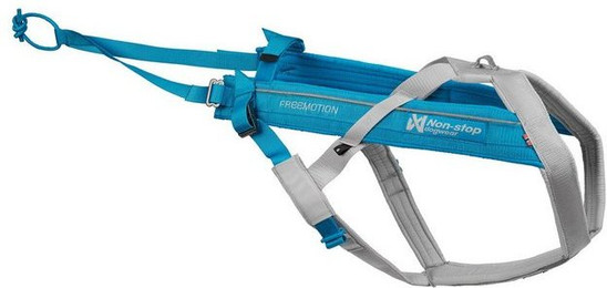 Produktbild von Non-stop dogwear FREEMOTION Harness 5.0 Blue/Grey Hundegeschirr