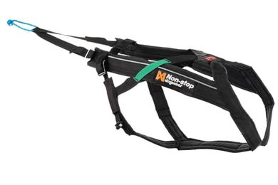 Produktbild von Non-Stop Dogwear Freemotion Hundegeschirr Schwarz Größe 1