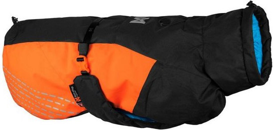 Produktbild von Non-stop dogwear Glacier Jacket 2.0 Hundejacke Schwarz/Orange Größe 70 - 1 Stk.