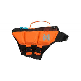 Produktbild von Non-stop dogwear Hunde-Schwimmweste Protector Life Jacket schwarz/orange