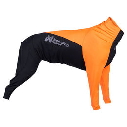 Produktbild von Non-stop dogwear Hundeanzug für Hündinnen Protector Suit F orange/schwarz, Größe: 48