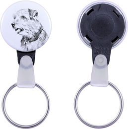 Produktbild von Norfolk Terrier - keychain with a dog portrait, pendant with the brand's own Art-Dog graphics