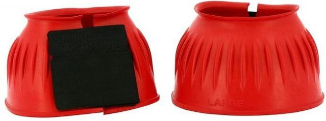 Produktbild von NORTON Soft Hufglocken mit doppelter Klettlasche, Größe XXL, rot