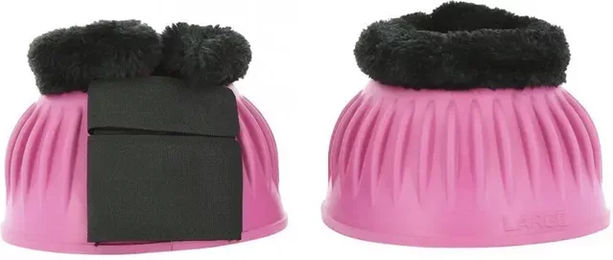 Produktbild von NORTON Soft Hufglocken mit synthetischem Lammfell XXL rosa