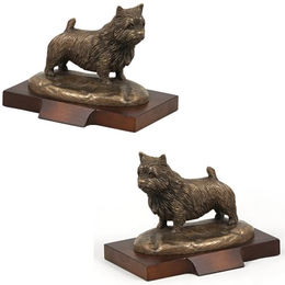 Norwich Terrier Hundestatue Figurine braun – Bild 1 von 5