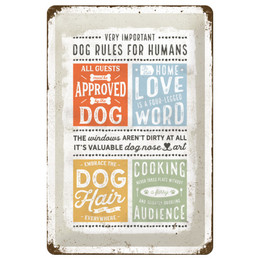 Produktbild von Nostalgic-Art Blechschild Dog Rules