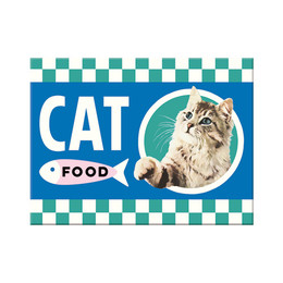 Produktbild von Nostalgic-Art Magnet "Cat Food" 6 x 8 cm