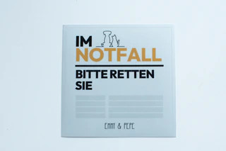 Produktbild von Notfallaufkleber für Rettungskräfte