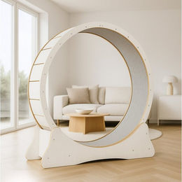 Produktbild von noviclass Tierlaufrad Katzenlaufrad 'Baghira' XXL Groß 120cm Innendurchmesser