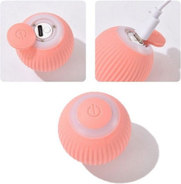 Produktbild von Novzep Katzenspielrad LED Licht Interaktives Katzenspielzeug Ball USB