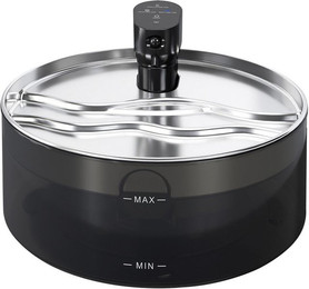 Produktbild von Novzep Trinkbrunnen Katzenbrunnen 7L Trinkbrunnen mit leiser Pumpe LED Aktivkohlefilter