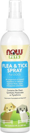 Produktbild von NOW Foods Floh- und Zeckenspray für Hunde - 237 ml