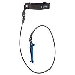 NRS Paddel-Leine Bungee Paddle Leash Schwarz – Bild 1 von 3
