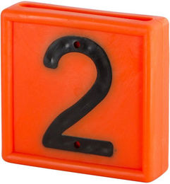 Produktbild von Nummeriertes Markierungsband zum Auffädeln auf das Armband Kerbl N°2 (x10)