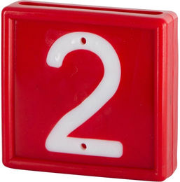 Produktbild von Nummeriertes Markierungsband zum Auffädeln auf das Armband Kerbl N°2 (x10)