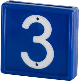 Produktbild von Nummeriertes Markierungsband zum Auffädeln auf das Armband Kerbl N°3 (x10)