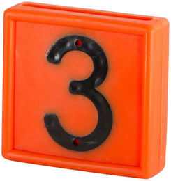 Produktbild von Nummeriertes Markierungsband zum Auffädeln auf das Armband Kerbl N°3 (x10)