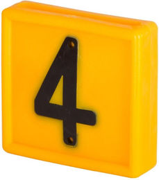 Produktbild von Nummeriertes Markierungsband zum Auffädeln auf das Armband Kerbl N°4 (x10)