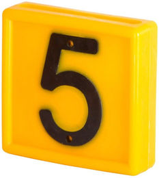 Produktbild von Nummeriertes Markierungsband zum Auffädeln auf das Armband Kerbl N°5 (x10)