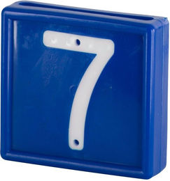 Produktbild von Nummeriertes Markierungsband zum Auffädeln auf das Armband Kerbl N°7 (x10)