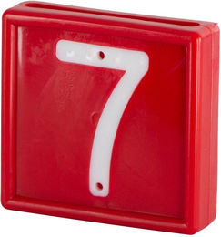 Produktbild von Nummeriertes Markierungsband zum Auffädeln auf das Armband Kerbl N°7 (x10)