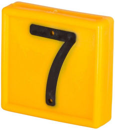 Produktbild von Nummeriertes Markierungsband zum Auffädeln auf das Armband Kerbl N°7 (x10)