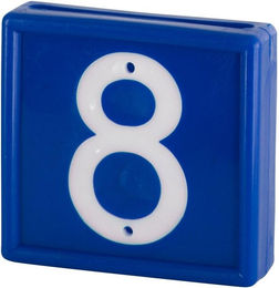 Produktbild von Nummeriertes Markierungsband zum Auffädeln auf das Armband Kerbl N°8 (x10)