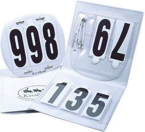 Produktbild von Nummernhalter Reiten 3-stellig Kavalkade