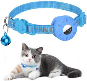 Produktbild von NUODWELL Katzen-Halsband Airtag mit Reflektoren und Glocke