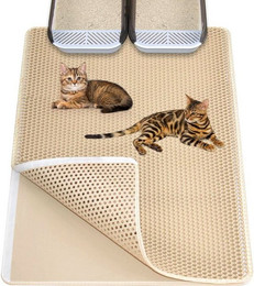 Produktbild von NUODWELL Katzenecktoilette Matte Unterleger wasserdicht