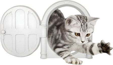 Produktbild von NUODWELL Katzenklappe für Tür