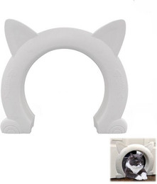 Produktbild von NUODWELL Katzenklappe Innentür für kleine Katzen und Hunde