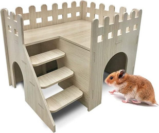 Produktbild von NUODWELL Tierhaus 2 Etagen Hamster Haus