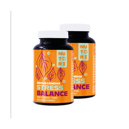 Produktbild von Nutori STRESS BALANCE - Ashwagandha 180 Kapseln