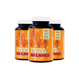 Produktbild von Nutori STRESS BALANCE - Ashwagandha 270 Kapseln