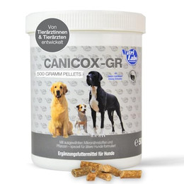 Produktbild von NutriLabs Canicox-GR Nahrungsergänzung für Senioren-Hunde - 500 g