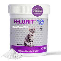 Produktbild von NutriLabs Felurit Pulver für Katzen - 100 g