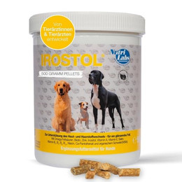 Produktbild von NutriLabs Irostol Pellets für Hunde - 500 g