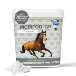 Produktbild von NutriLabs Mobifor-GR Pulver für Senior-Pferde - 3 kg