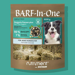 Produktbild von Nutriment BARF In One Pansen PLUS, 1000 g