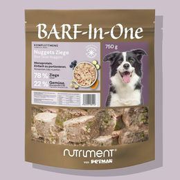 Produktbild von Nutriment BARF In One ZIEGE, 750 g