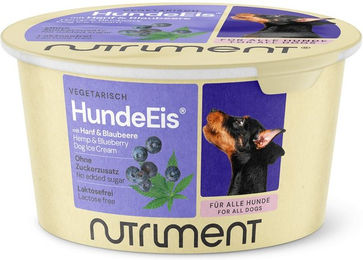 Nutriment HundeEis Hanf & Blaubeere – Bild 1 von 2